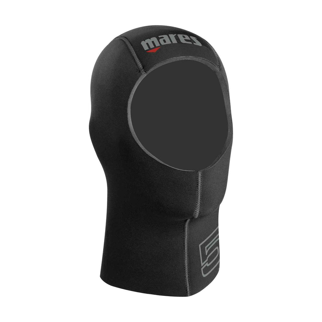 Capucha de buceo Fit 5 mm Negra Talla L Mares 412826L