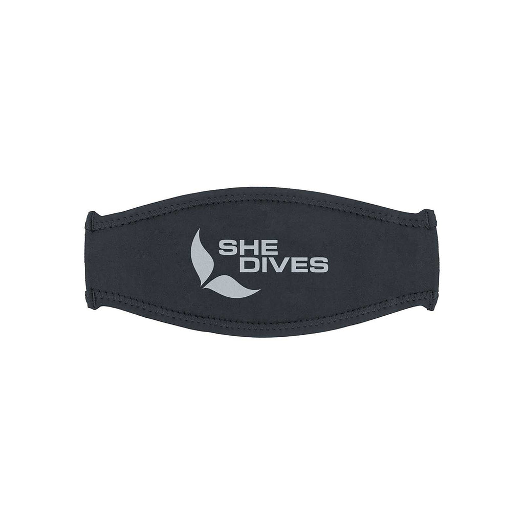 Maskenbandabdeckung Damen Schwarz Mares 412902