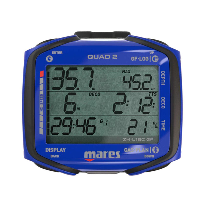Dive Computer Quad 2 Blue Mares 414152BL