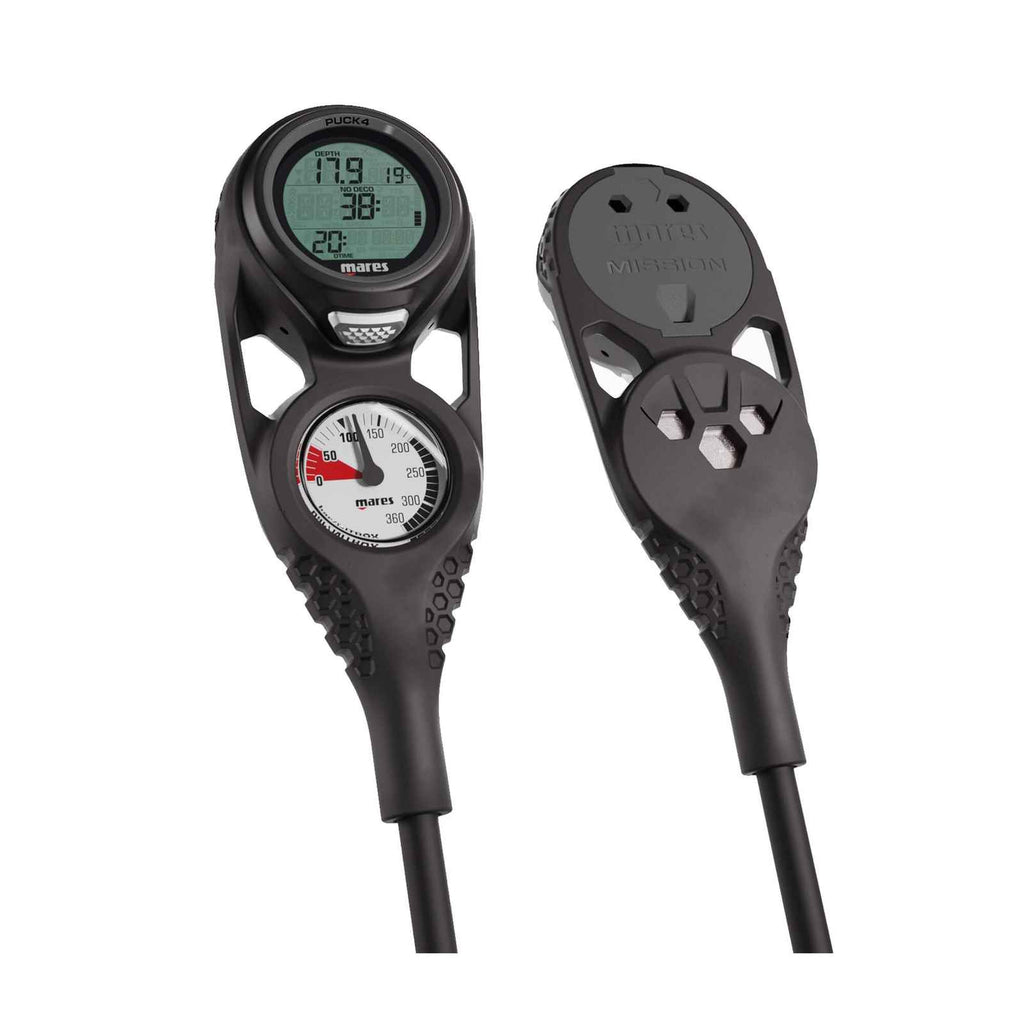 Consola de buceo Puck 4 Mission 2 Negro-Antracita EE. UU. Psi-Ft Mares 414431BK7US