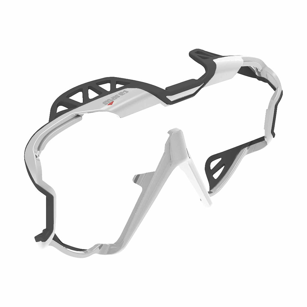 Maskenrahmen Pure Wire Weiß-Grau Mares 415103WHG