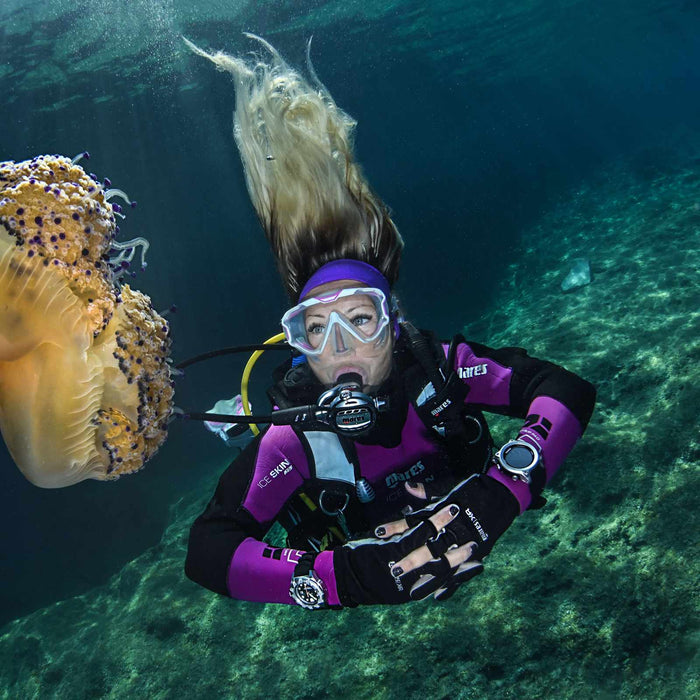 Marco de máscara de buceo Pure Wire Blanco-Rosa Mares 415103WHP