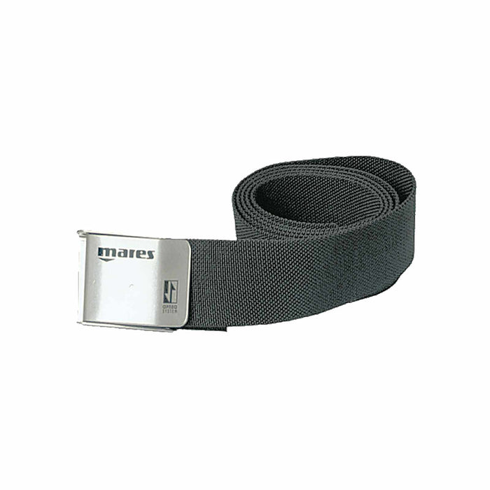 Weight Belt With Stainless Steel Buckle Black Mares 415123