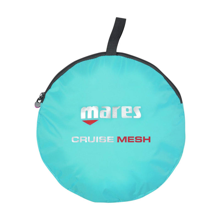 Bolsa de red de buceo Cruise Negro-Aguamarina Mares 415448BKAQ