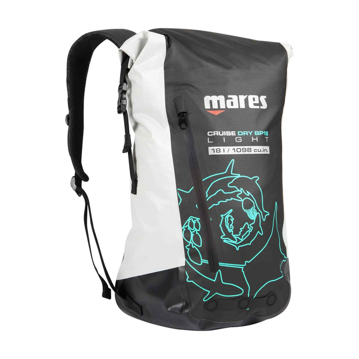 Sac étanche Cruise Bp18 Light Noir-Aigue-marine Mares 415490BKAQ