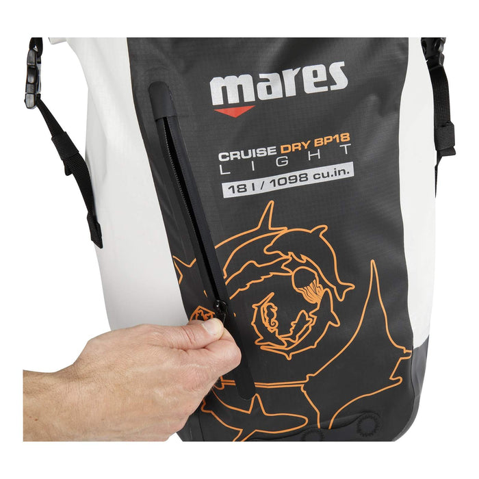 Dry Bag Cruise Bp18 Light Black-Orange Mares 415490BKOR
