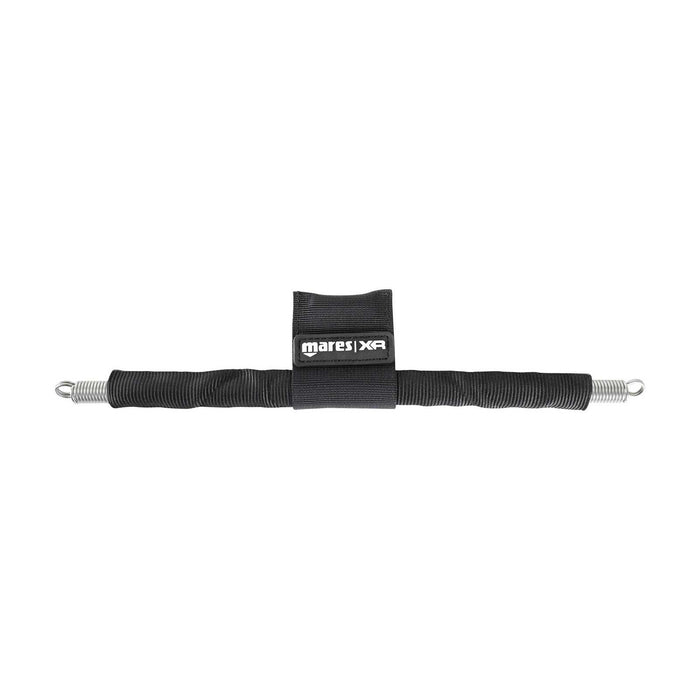 Correa con muelle para aletas Tek (par) Negro XL Mares 415750BKXL