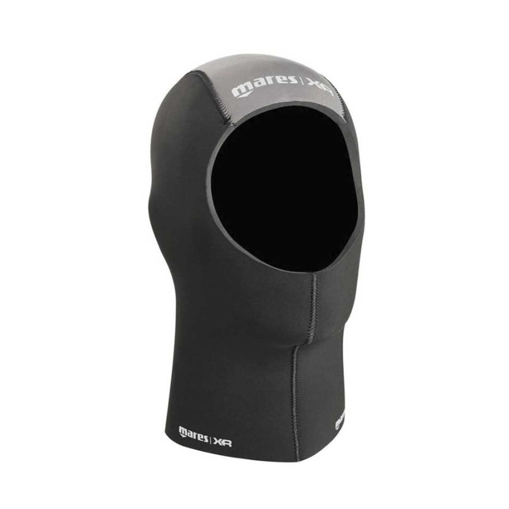 Trockentauchhaube Smooth 7 mm Schwarz-Grau XS-S Mares 415800XS-S