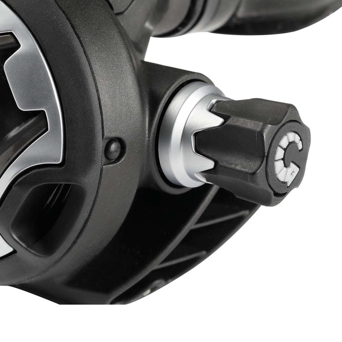Erogatore subacqueo Dual Adj 62X DIN 300 bar Nero-Nero Mares 416278BKBKDIN