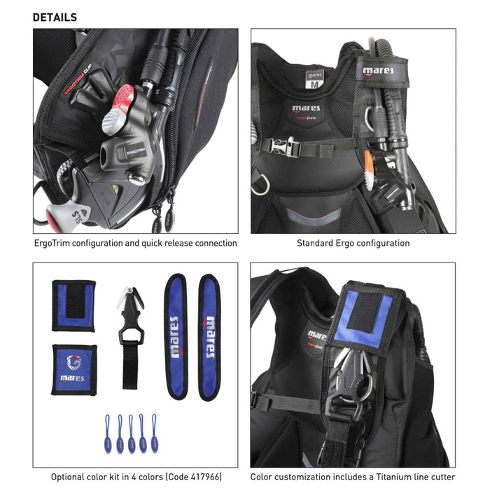 Dive Bcd Guardian Ergotrim XS Mares 417105XS