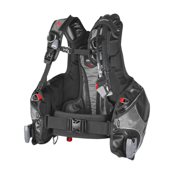 Dive Bcd Rock Pro Black-Grey M Mares 417107M