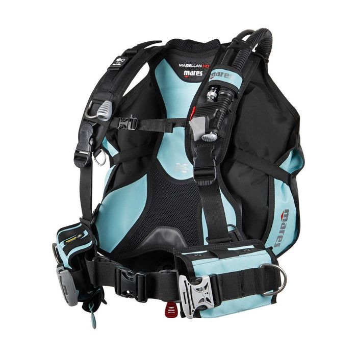 Dive Bcd Magellan Hd Black-Aquamarine XL Mares 417231BKAQXL