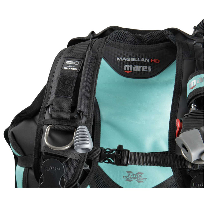 Dive Bcd Magellan Hd Black-Aquamarine XL Mares 417231BKAQXL