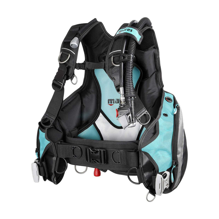 GAV da immersione Prestige She Dives Acquamarina-Bianco XS Mares 417233AQWHXS