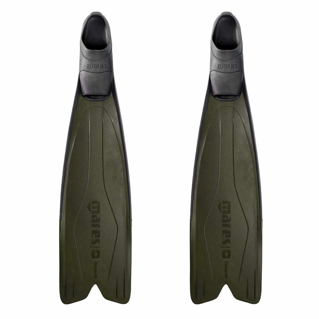 Speerfischen-Flossen Concorde Oliv EU 42-43-UK 8-9-USA 8,5-9,5 Mares 420406042OL