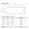Pinne da apnea X-Wing Apnea S EU 38-39-UK 5-6-USA 6-7 Mares 420417MED038
