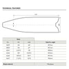 Pinne da apnea X-Wing Apnea S EU 46-47-UK 11,5-12-USA 12-13 Mares 420417MED046