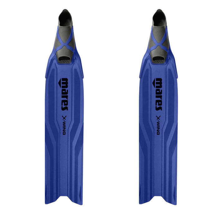 Apnoe-Flossen X-Wing Blau EU 42-43-UK 8-9-USA 8,5-9,5 Mares 420419042BL
