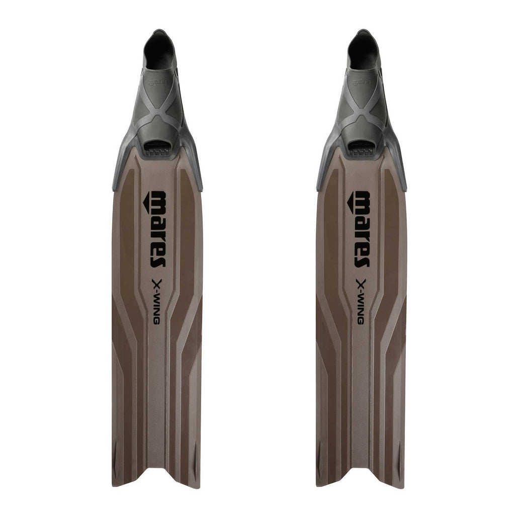 Freediving Fins X-Wing Pro Brown EU 38-39-UK 5-6-USA 6-7 Mares 420420038BWN