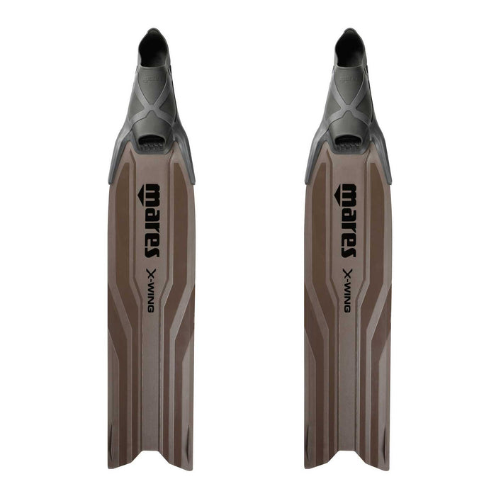 Freediving Fins X-Wing Pro Brown EU 38-39-UK 5-6-USA 6-7 Mares 420420038BWN