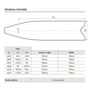 Freediving Fins X-Wing Pro Black EU 44-45-UK 10-10,5-USA 10-11 Mares 420420044BK
