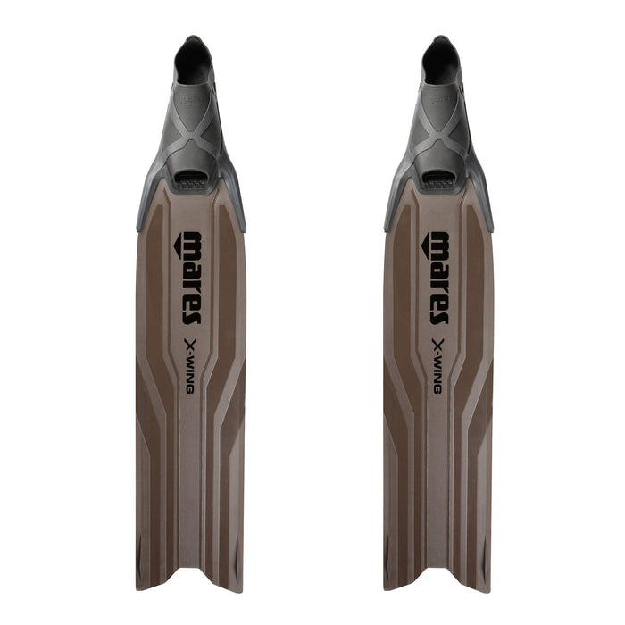 Freediving Fins X-Wing Pro Brown EU 46-47-UK 11,5-12-USA 12-13 Mares 420420046BWN