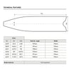 Freediving Fins X-Wing Pro Brown EU 46-47-UK 11,5-12-USA 12-13 Mares 420420046BWN