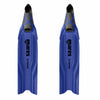 Aletas de apnea X-Wing Short Azul-Azul EU 36-37-UK 3-4-USA 4-5 Mares 420421036BLBL