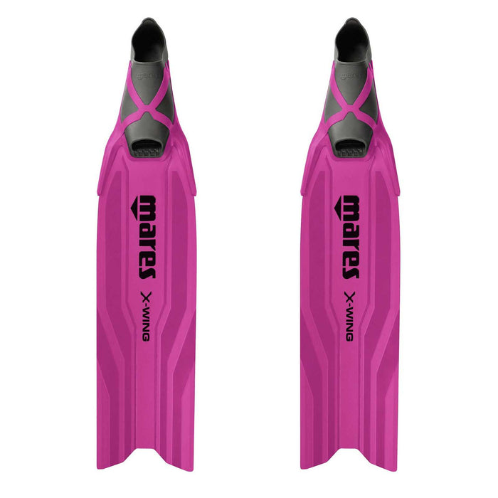 Pinne da apnea X-Wing Short Rosa-Rosa EU 38-39-UK 5-6-USA 6-7 Mares 420421038PKPK