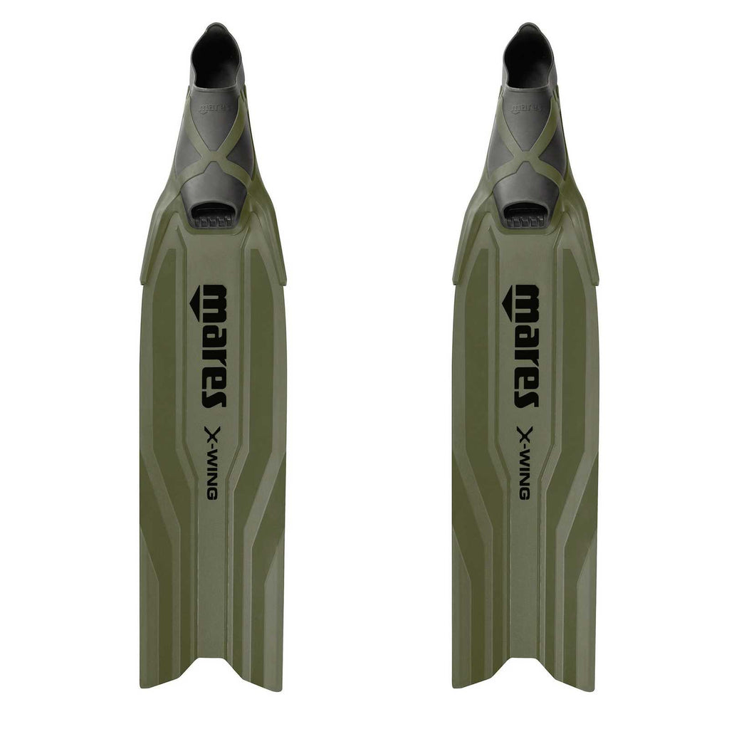 Aletas de apnea X-Wing Short Verde-Verde EU 40-41-UK 6,5-7,5-USA 7-8 Mares 420421040GNGN