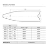 Aletas de apnea X-Wing Short Verde-Verde EU 40-41-UK 6,5-7,5-USA 7-8 Mares 420421040GNGN