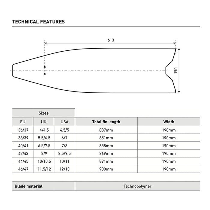 Palmes d'apnée X-Wing Short Olive-Olive EU 40-41-UK 6,5-7,5-USA 7-8 Mares 420421040OLOL