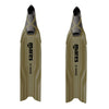 Palmes d'apnée X-Wing Short Olive-Olive EU 42-43-UK 8-9-USA 8,5-9,5 Mares 420421042OLOL