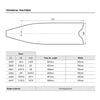 Apnoe-Flossen X-Wing Short Blau-Blau EU 46-47-UK 11,5-12-USA 12-13 Mares 420421046BLBL