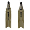 Palmes d'apnée X-Wing Short Olive-Olive EU 46-47-UK 11,5-12-USA 12-13 Mares 420421046OLOL
