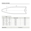 Palmes d'apnée X-Wing Short Olive-Olive EU 46-47-UK 11,5-12-USA 12-13 Mares 420421046OLOL