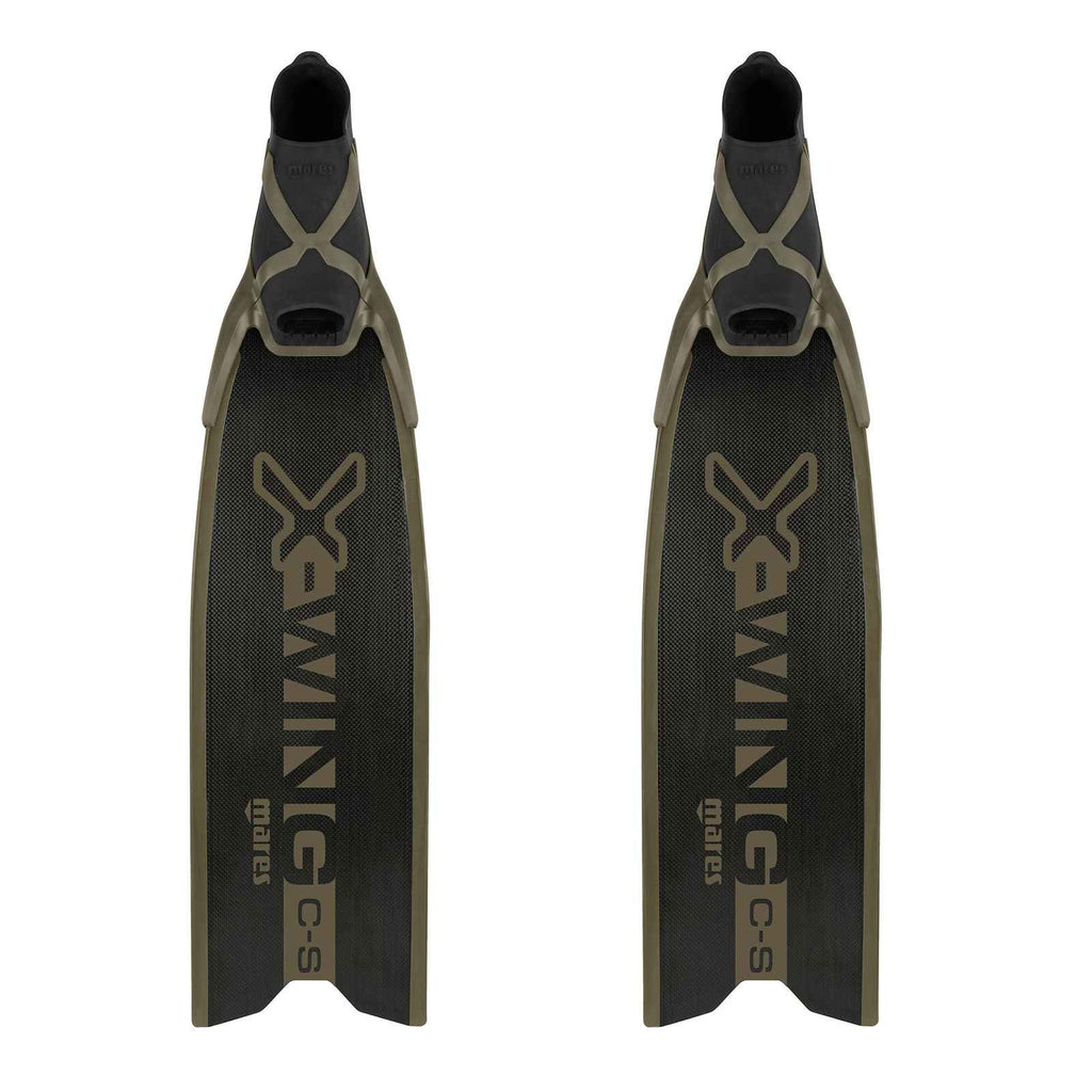 Pinne da apnea X-Wing C-S Medium Nero-Verde EU 46-47-UK 11,5-12-USA 12-13 Mares 420422MED046