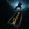 Freediving Fins X-Wing C-S Soft Black-Green EU 36-37-UK 3-4-USA 4-5 Mares 420422SFT036
