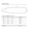 Pinne da apnea X-Wing C-Evo Medium Nero-Blu EU 38-39-UK 5-6-USA 6-7 Mares 420423MED038