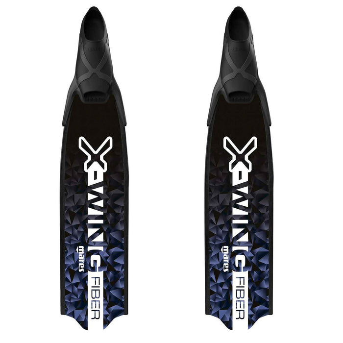Apnoe-Flossen X-Wing Fiber Medium Indigo EU 38-39-UK 5-6-USA 6-7 Mares 420424MED038