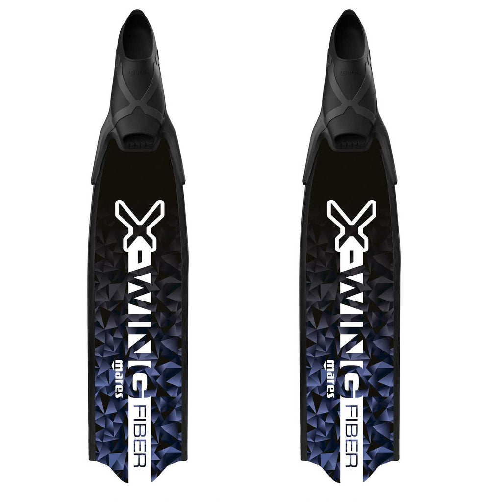 Pinne da apnea X-Wing Fiber Morbide Indaco EU 36-37-UK 3-4-USA 4-5 Mares 420424SFT036