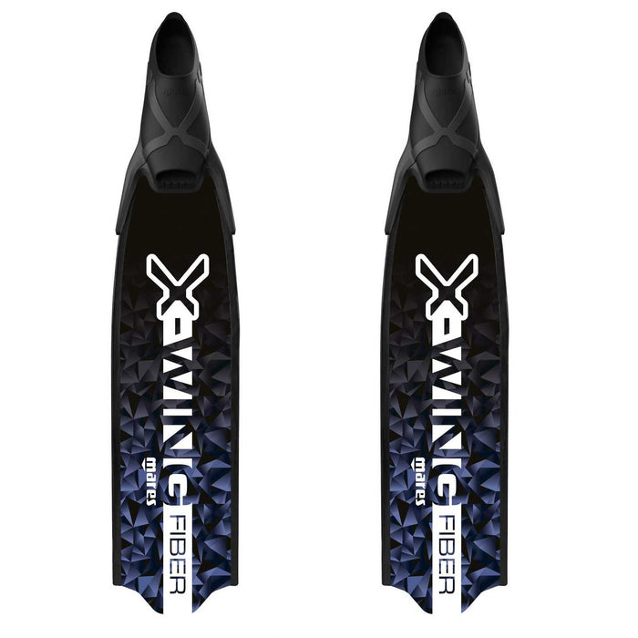 Pinne da apnea X-Wing Fiber Morbide Indaco EU 36-37-UK 3-4-USA 4-5 Mares 420424SFT036