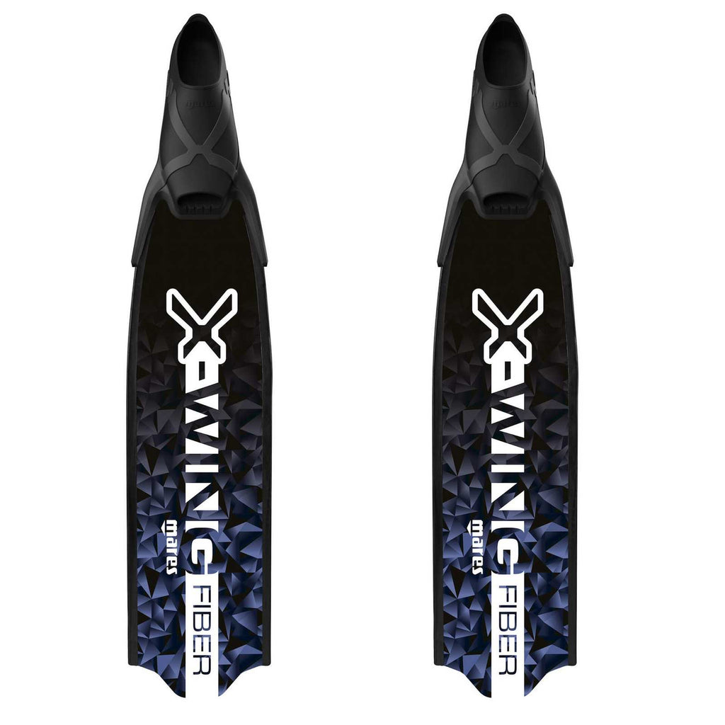 Palmes d'apnée X-Wing Fiber Soft Indigo EU 46-47-UK 11,5-12-USA 12-13 Mares 420424SFT046