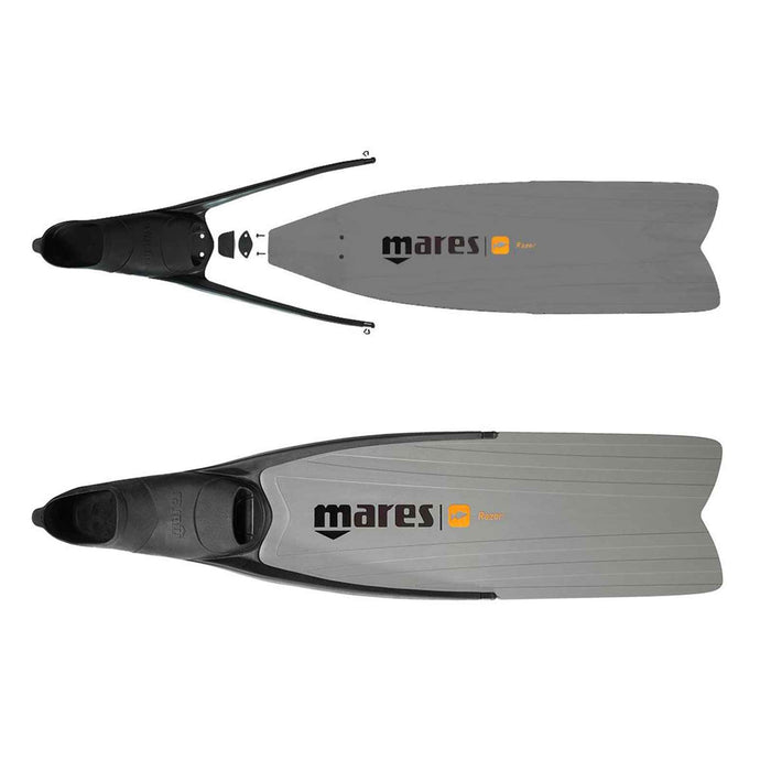 Freediving Fin Blade Razor Grey Mares 420902