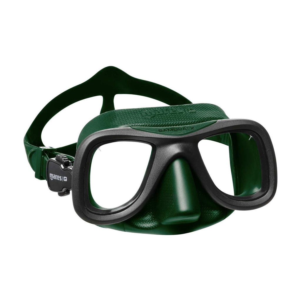 Spearfishing Mask Samurai X Green-Black Mares 421413BXGNBK