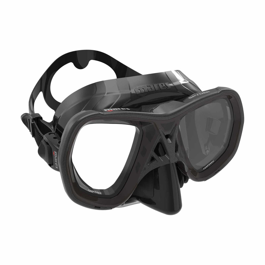 Spearfishing Mask Spyder Sf Black Mares 421415EBBKKBK