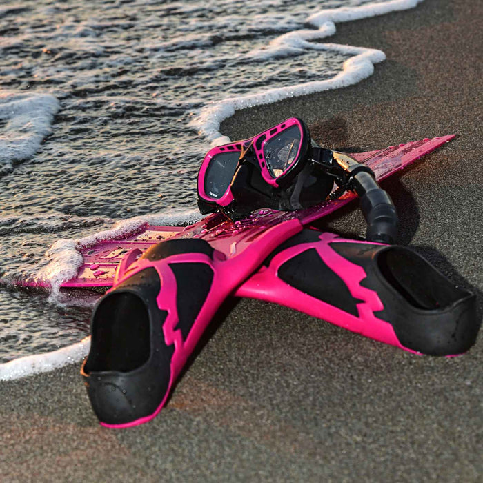 Masque de chasse sous-marine Spyder Sf Rose-Noir Mares 421415EBPKKBK