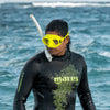 Máscara de pesca submarina X-Tream Amarillo-Negro Mares 421417BXYLBK