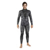 Freediving Wetsuit Jacket Explorer 50 5mm Camo-Black Size 4 Mares 422038S4