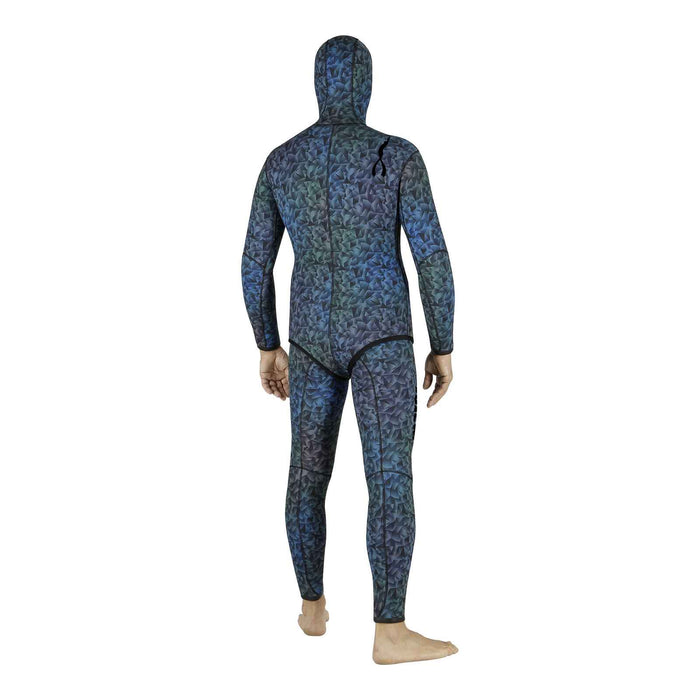 Freediving Wetsuit Jacket Polygon 30 3mm Blue-Indigo Size 5 Mares 422304S5